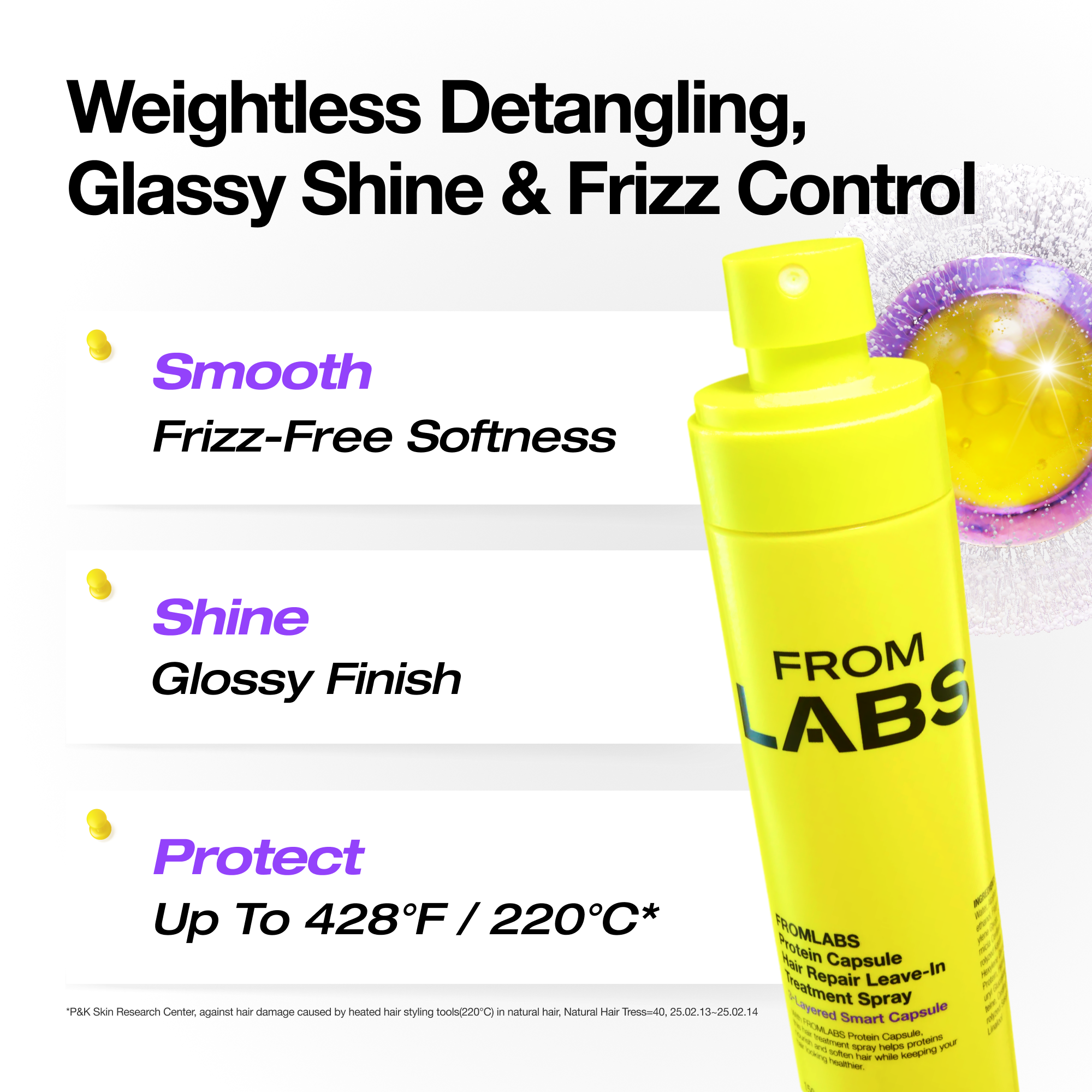 Hair Repair Leave‑In Conditioner Spray