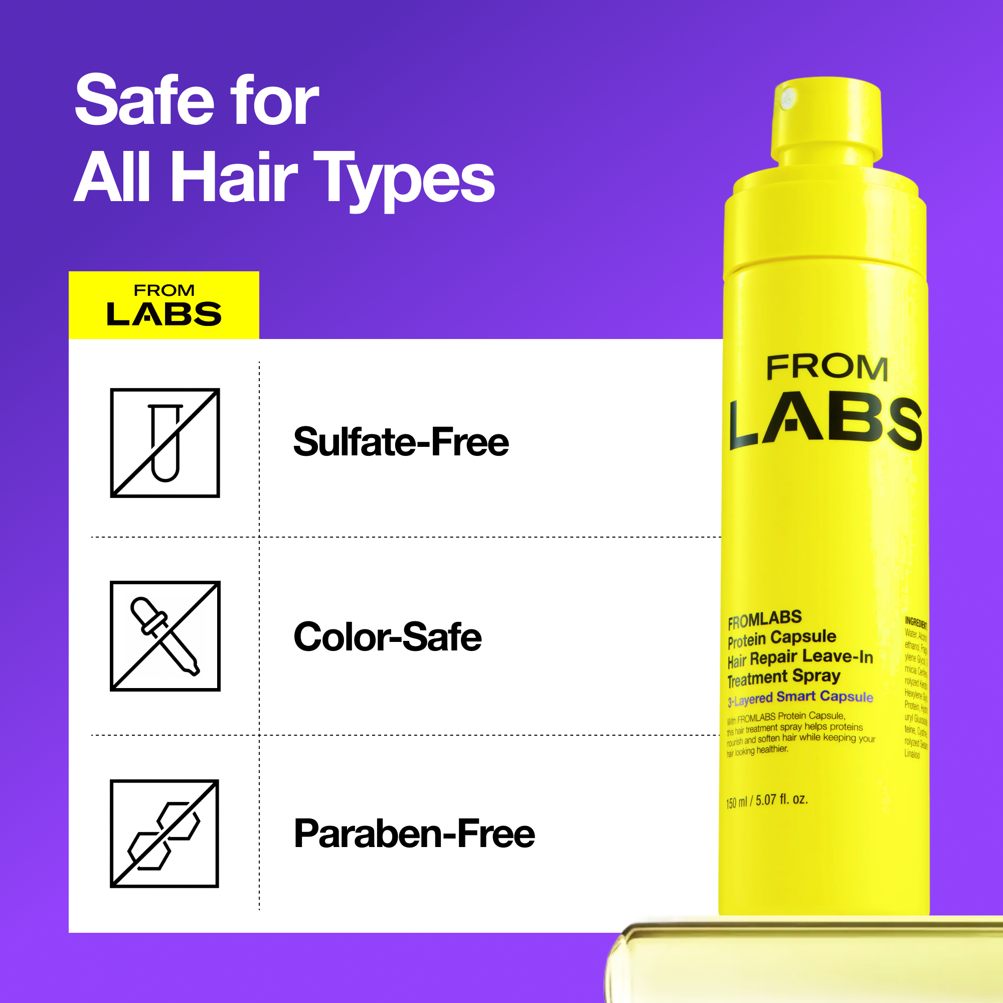 Hair Repair Leave‑In Conditioner Spray