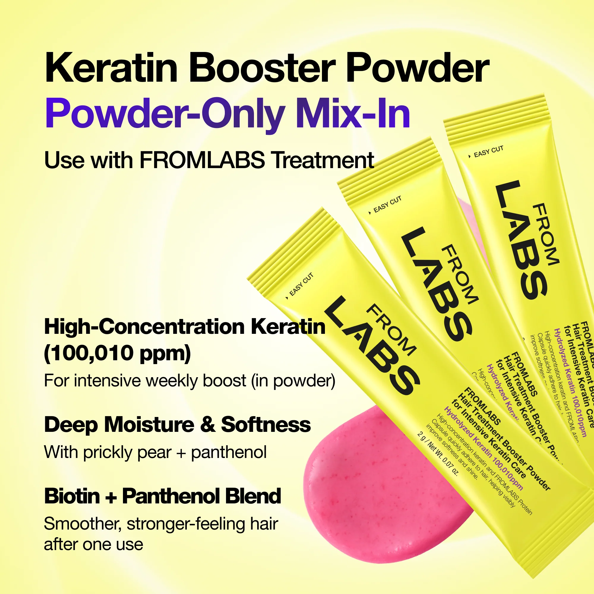 Hair Treatment Booster Powder