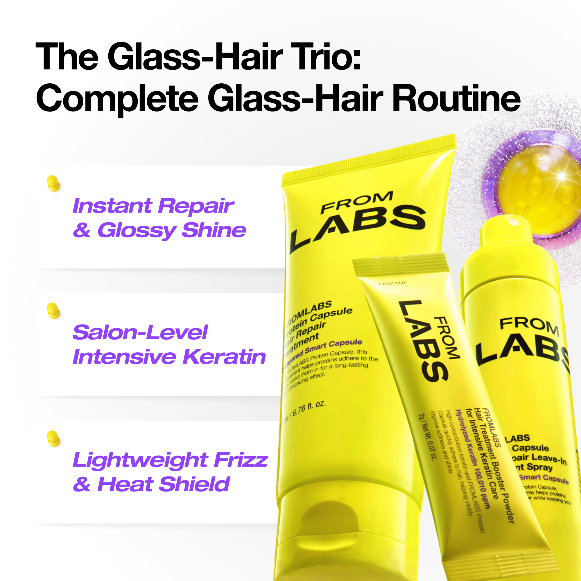 Hair Repair Trio (Mask + Booster + Leave-In)