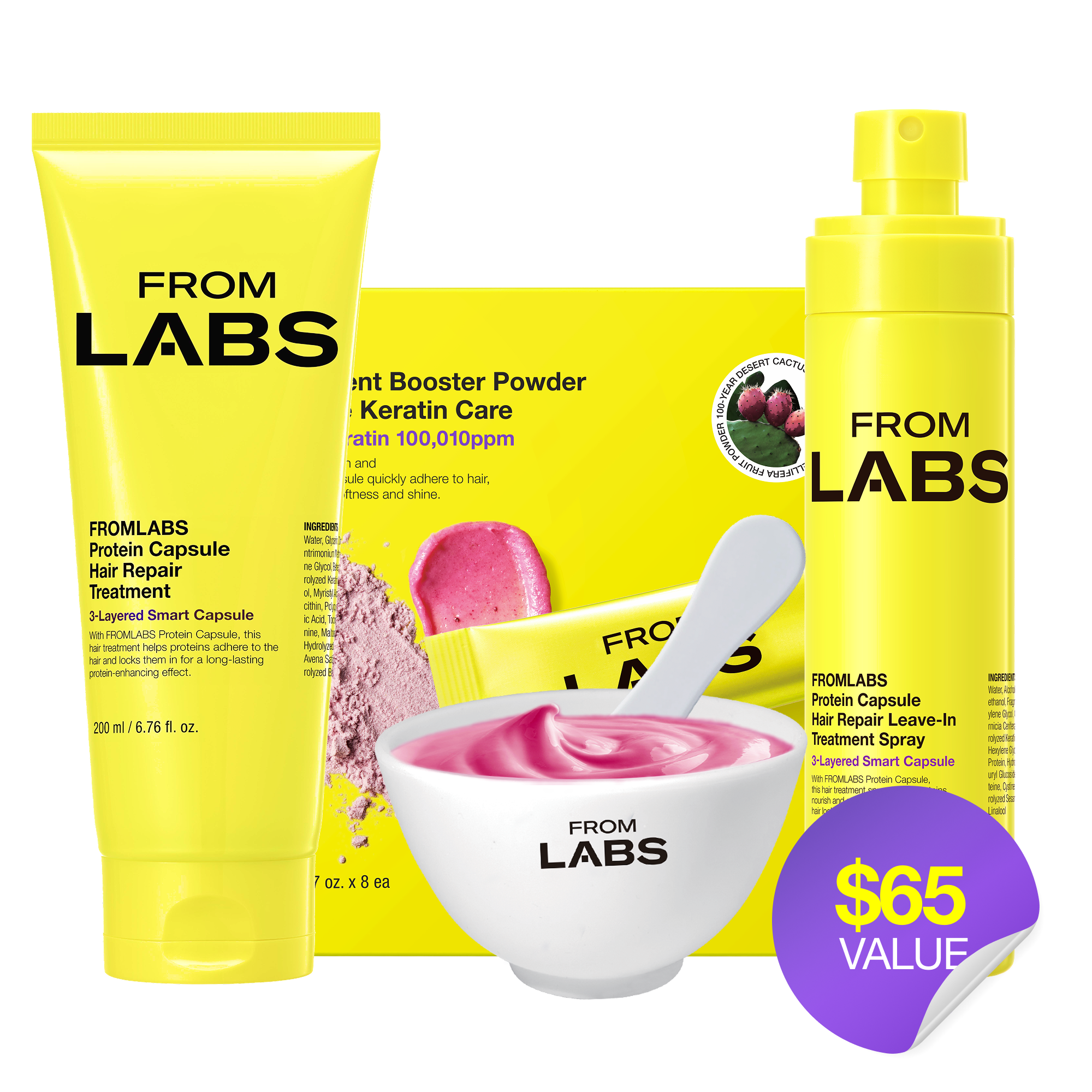 Hair Repair Trio (Mask + Booster + Leave-In)